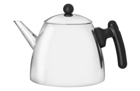 Чайник заварочный Bredemeijer Duet с двойными стенками 1,2 л, сталь, черная ручка