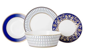 Сервиз столовый Wedgwood Ренессанс на 6 персон 19 предметов, фарфор