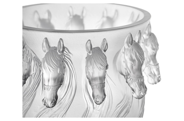 Ваза Cristal de Paris Королевская лошадь 20 см, сатин
