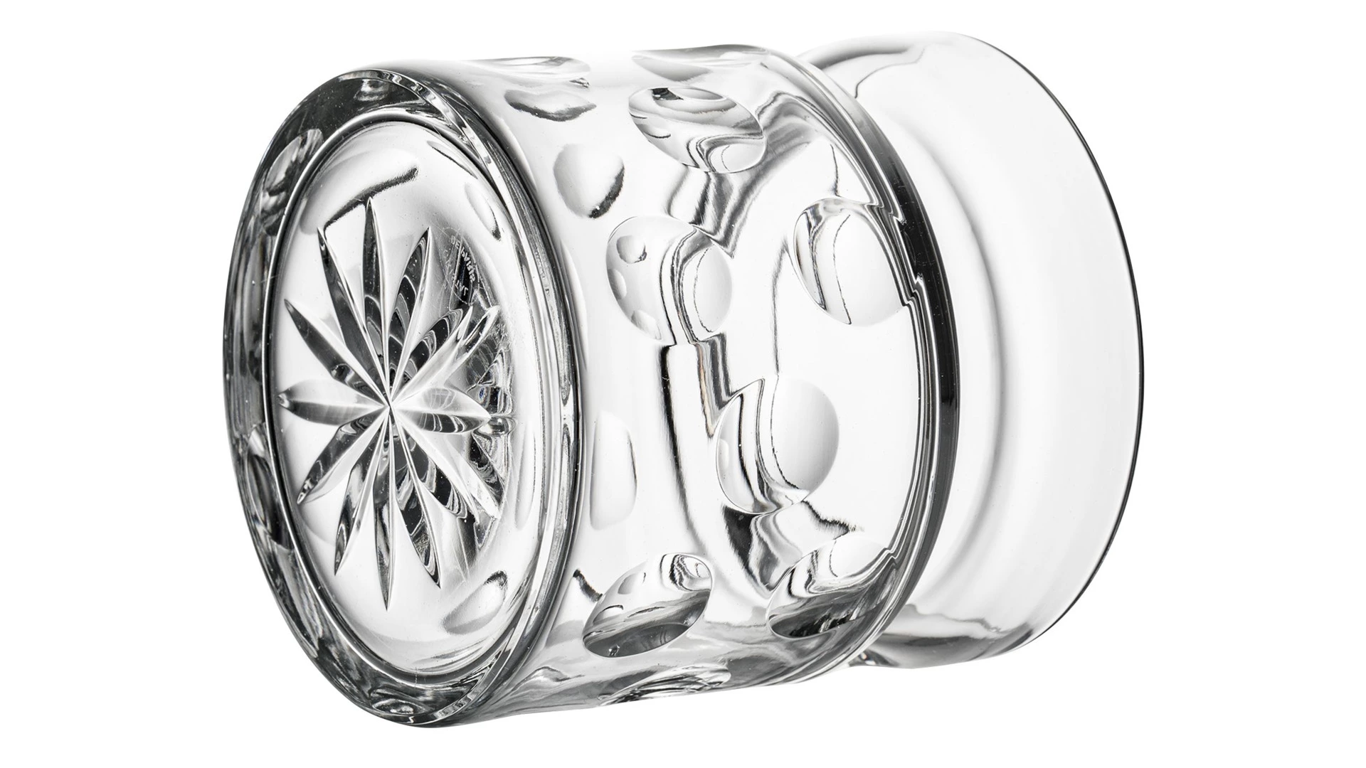 Конфетница с крышкой Cristal de Paris Рыба