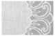 Салфетка сервировочная Венизное кружево Свадебная 30х40 см, лен, белый