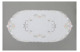 Дорожка для стола Венизное кружево Фаберже 42х86 см, лен, белый