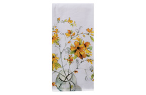Полотенце кухонное Kay Dee Designs Милый дом. Форзиция 40х66 см, двустороннее, хлопок
