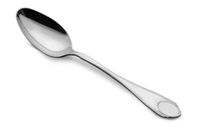 Ложка кофейная Русские самоцветы 14,77 г, серебро 925