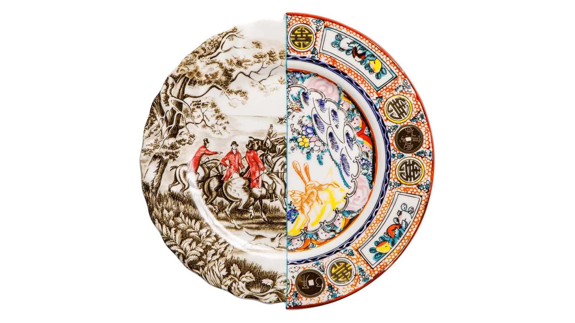 Сервиз столовый Seletti Гибрид на 6 персон 26 предметов, фарфор