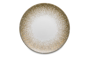 Тарелка закусочная Haviland Дыхание золота. Золотистый декор 22,5 см, фарфор
