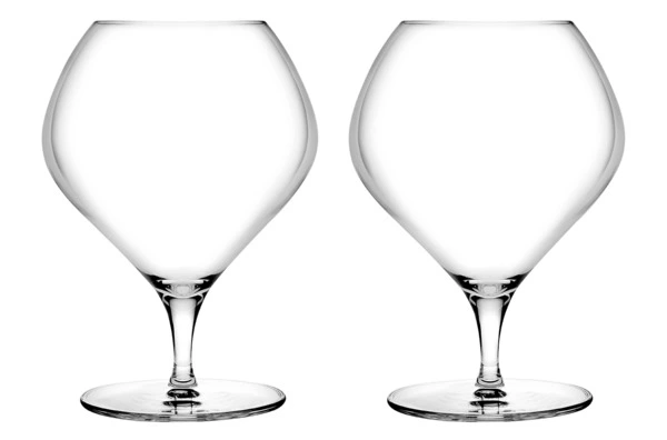 Набор бокалов для коньяка Nude Glass Фантазия 870 мл, 2 шт, стекло хрустальное