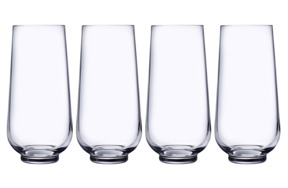 Набор стаканов хайбол Nude Glass Хепберн 425 мл, 4 шт, хрусталь