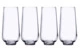 Набор стаканов хайбол Nude Glass Хепберн 425 мл, 4 шт, стекло хрустальное