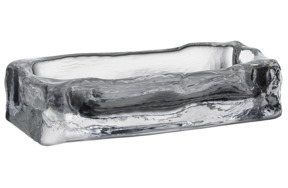 Креманка для мороженого Nude Glass Кубик льда 18х8х4 см, хрусталь