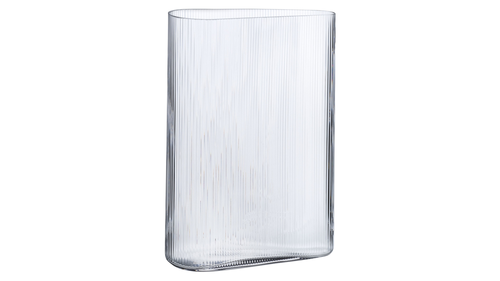 Ваза Nude Glass Туман 38 см, стекло хрустальное