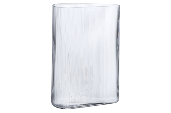 Ваза Nude Glass Туман 38 см, стекло хрустальное