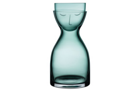 Набор из кувшина и стакана Nude Glass Мистер и Миссис 2 предмета 850 мл, 150 мл, хрусталь, зеленый