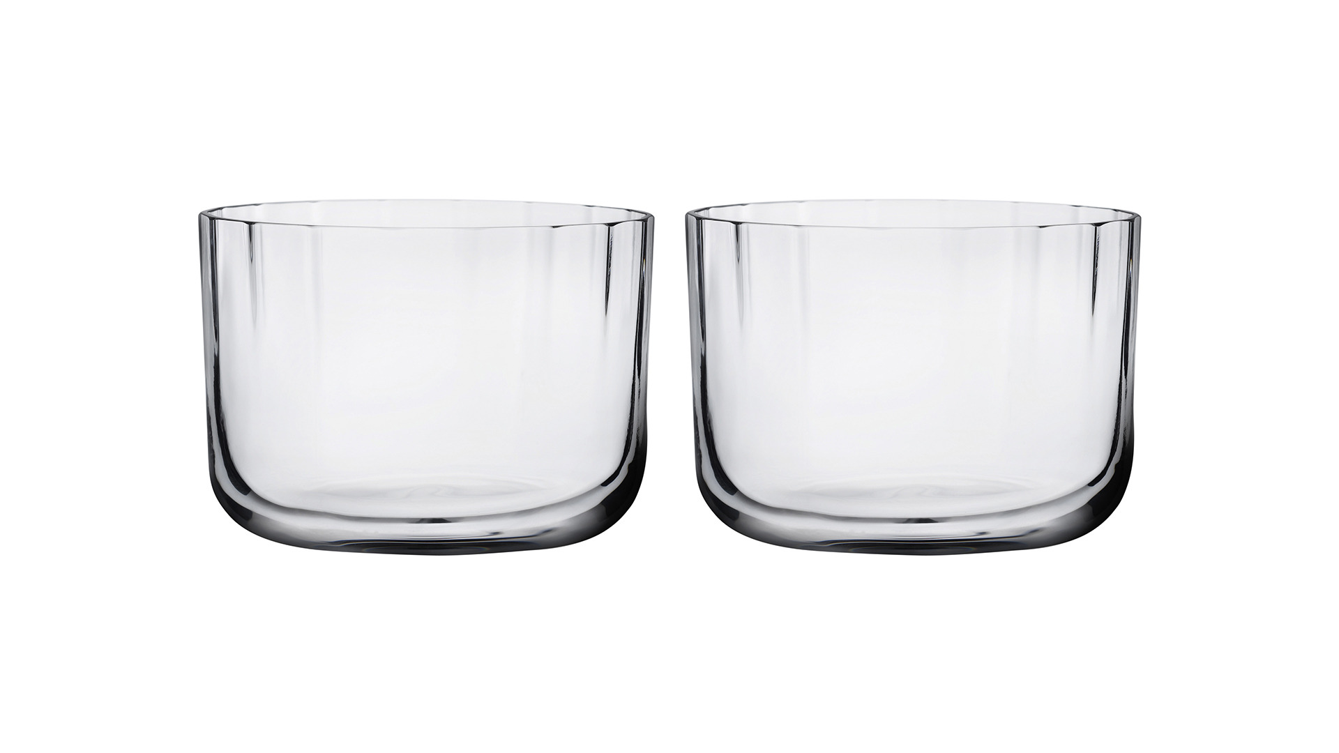Набор стаканов для воды Nude Glass Нео 260 мл, 2 шт, стекло хрустальное