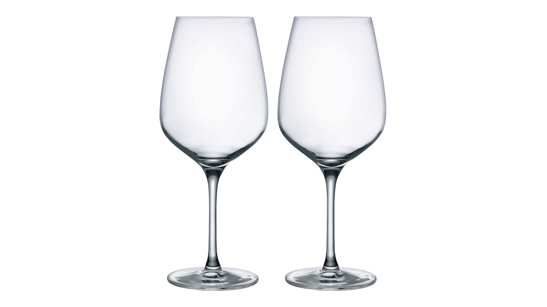 Набор бокалов для красного вина Nude Glass Совершенство 530 мл, 2 шт, стекло хрустальное