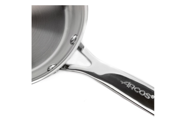 Сковорода Arcos Forza 26 см, сталь нержавеющая, для индукции, духовки-Sale