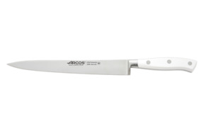Нож кухонный для нарезки Arcos Riviera Blanca 20 см, сталь нержавеющая, белый-Sale