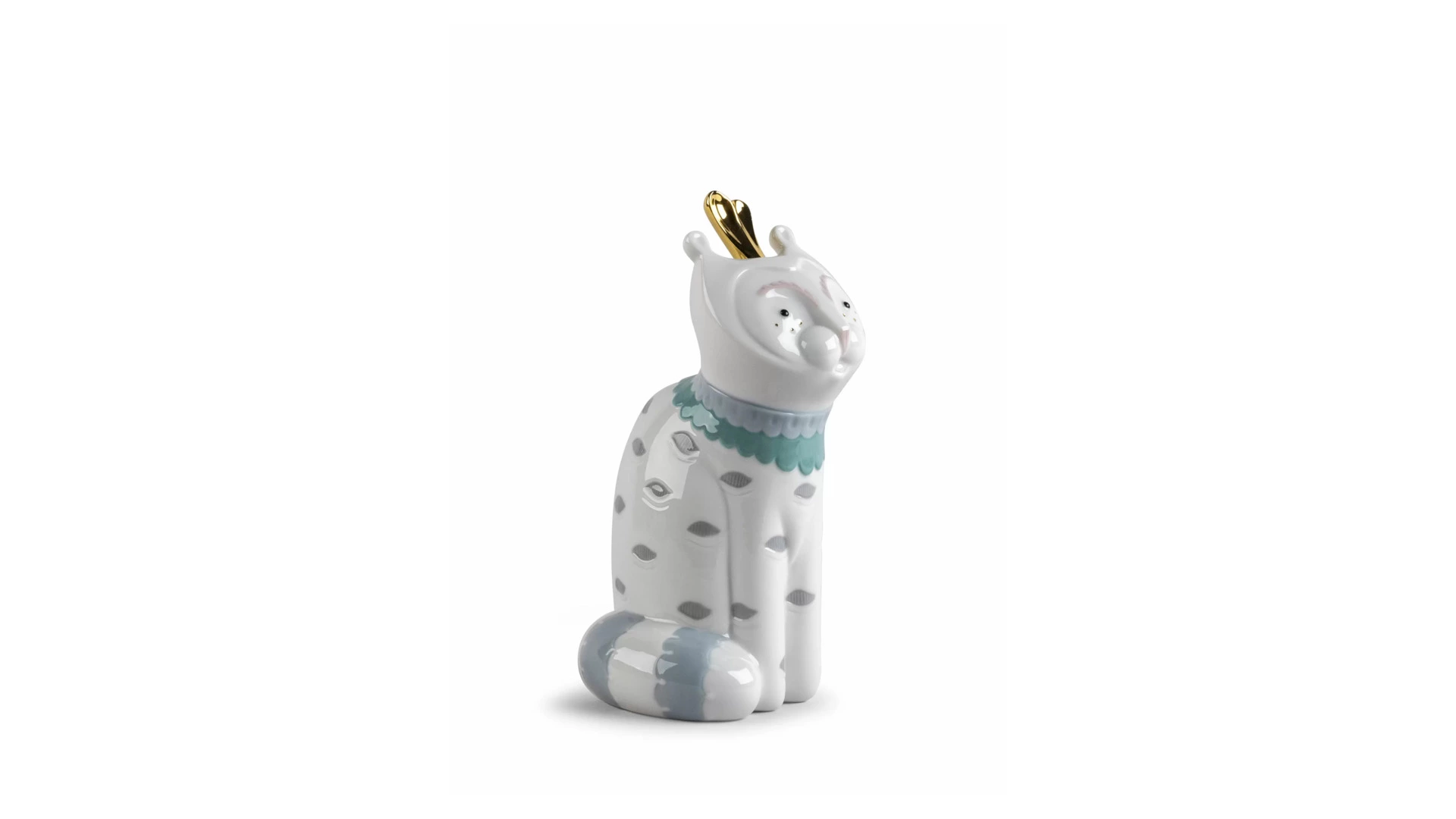 Фигурка Lladro Неожиданные друзья Кот 23х7х10 см, фарфор