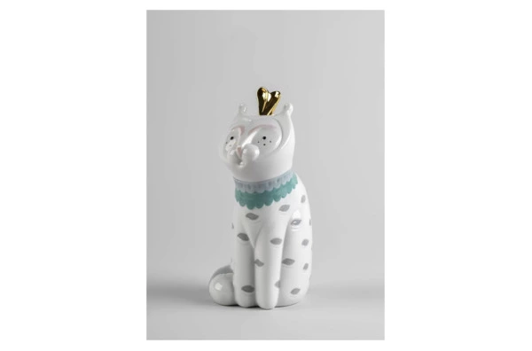 Фигурка Lladro Неожиданные друзья Кот 23х7х10 см, фарфор