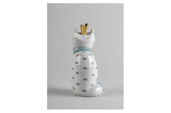 Фигурка Lladro Неожиданные друзья Кот 23х7х10 см, фарфор