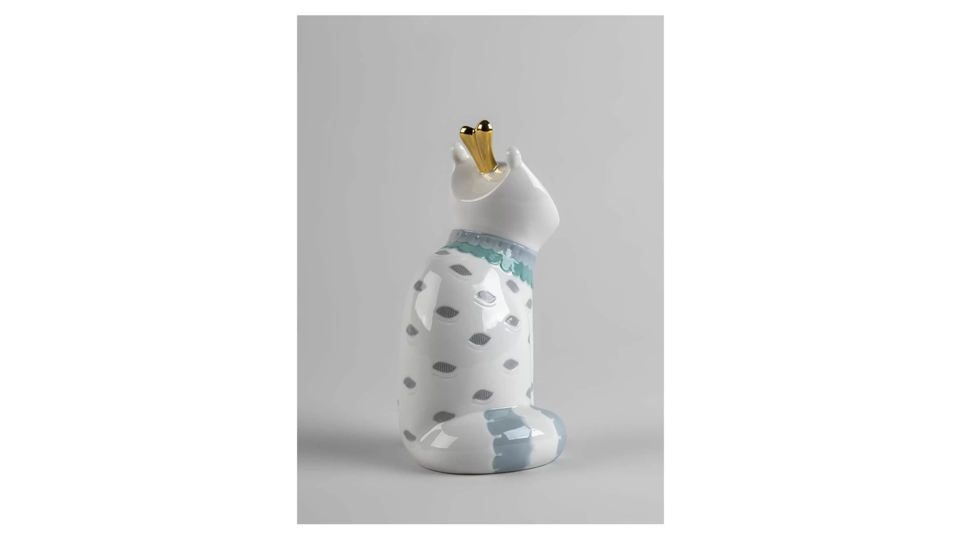 Фигурка Lladro Неожиданные друзья Кот 23х7х10 см, фарфор