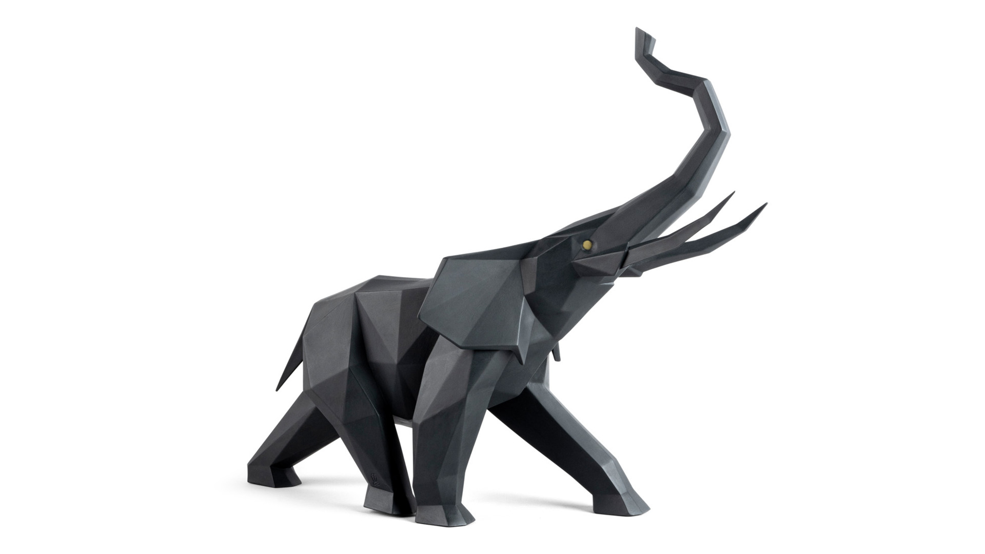 Фигурка Lladro Слон оригами 52х43 см, фарфор