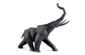 Фигурка Lladro Слон оригами 52х43 см, фарфор