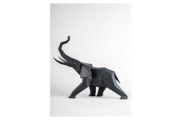 Фигурка Lladro Слон оригами 52х43 см, фарфор