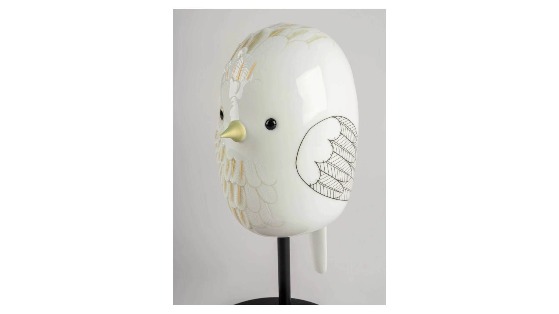 Фигурка Lladro Воробей 25х14х12 см, фарфор