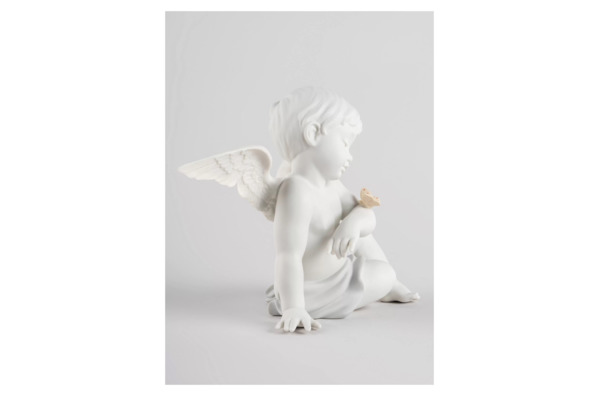 Фигурка Lladro Ангел и бабочка 20х26 см, фарфор