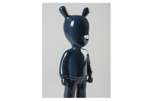 Фигурка Lladro Гость темно-синий, малый 11х30 см, фарфор