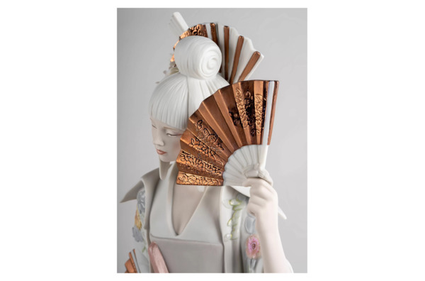 Фигурка Lladro Японская танцовщица 23х57 см, фарфор