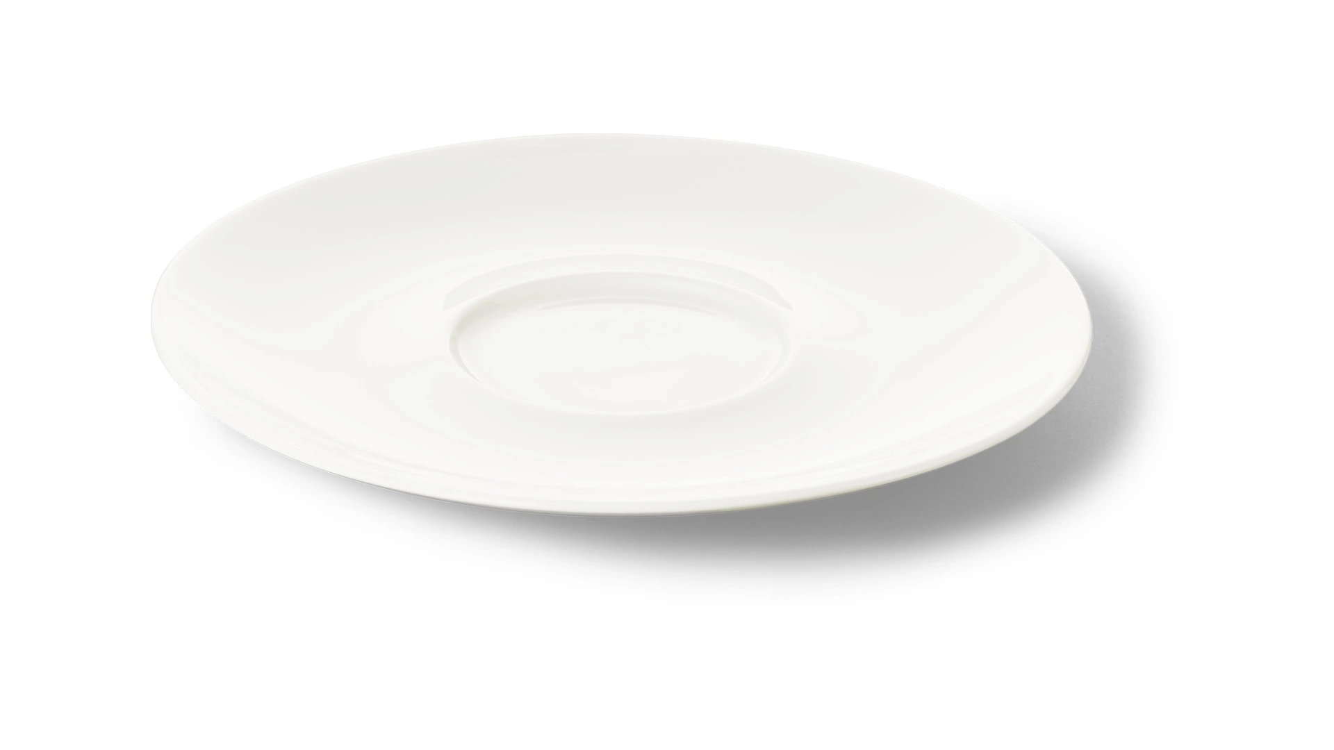 Чашка суповая с блюдцем Dibbern Белый декор 320 мл