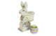 Сувенир пасхальный Семикаракорская керамика Кролик 24 см, фаянс, белый