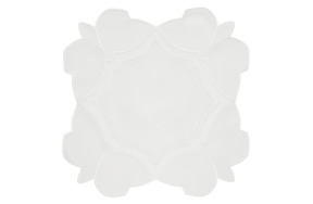 Плейсмат Truffle Bee Butterfly linen 43х43 см, 85% лен, 10% хлопок, 5% шелк, белый