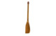 Лопатка деревянная с медной накладкой узкая Кольчугинский мельхиор Малина 31 см, дуб, медь