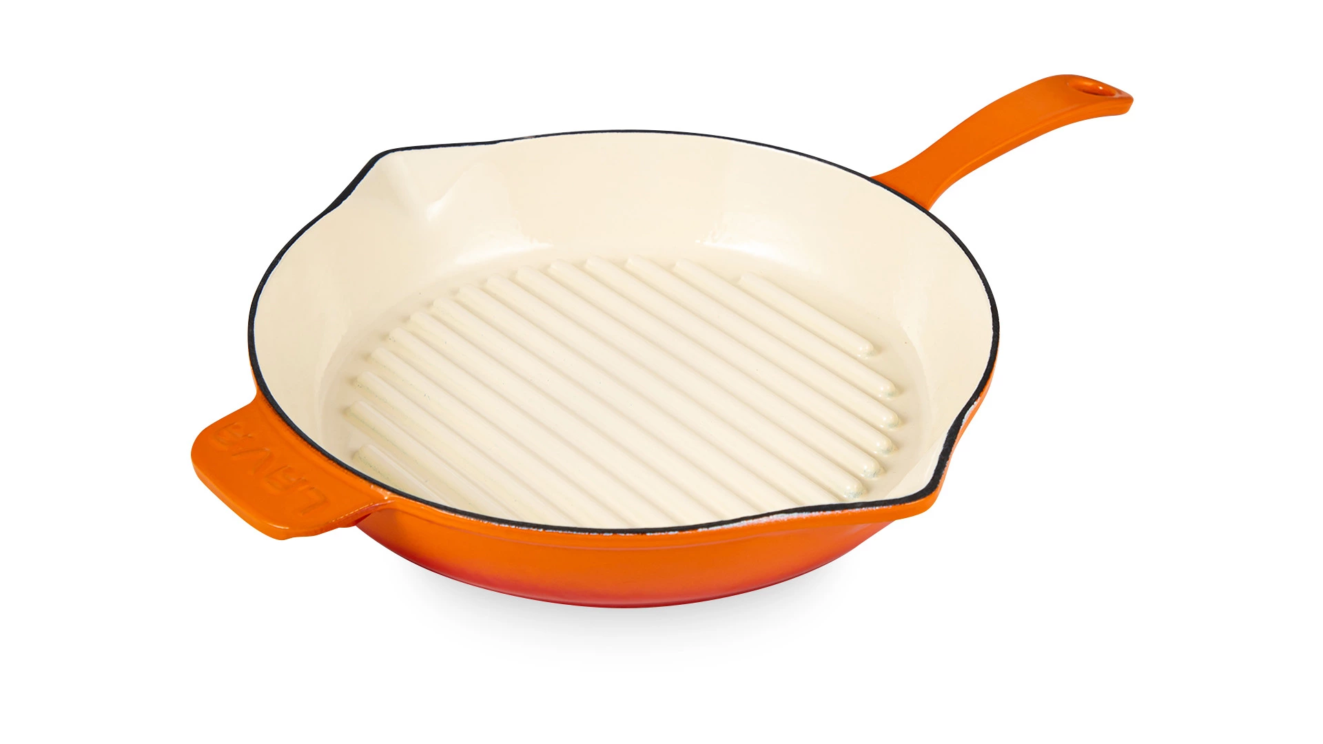 Сковорода-гриль LAVA Edition d28см, 2,16 л, чугун, оранжевый