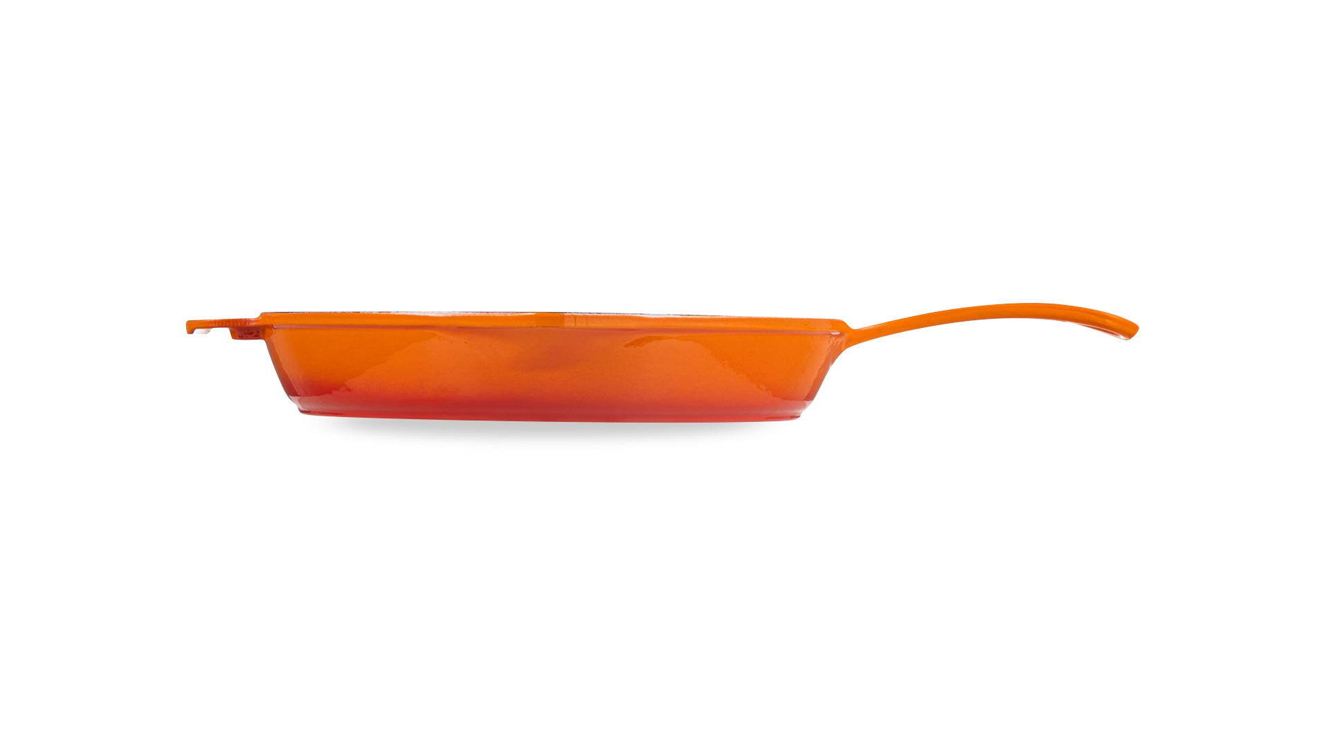 Сковорода-гриль LAVA d28см, 2,16 л, чугун, оранжевый