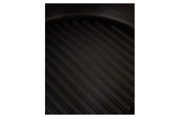 Сковорода-гриль LAVA Premium d28 см, 2,16 л, чугун, зеленая