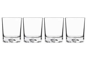 Набор стаканов для виски Luigi Bormioli Со льдом 400 мл, 4 шт, стекло хрустальное
