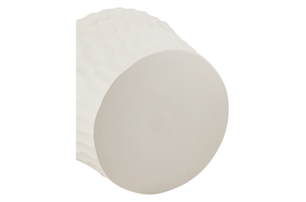 Кашпо Levadnaja Ceramics Трапеция 18 см, фаянс, белый