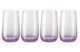 Набор бокалов для воды Rosenthal Турандот 400 мл, стекло, розовый, 4 шт