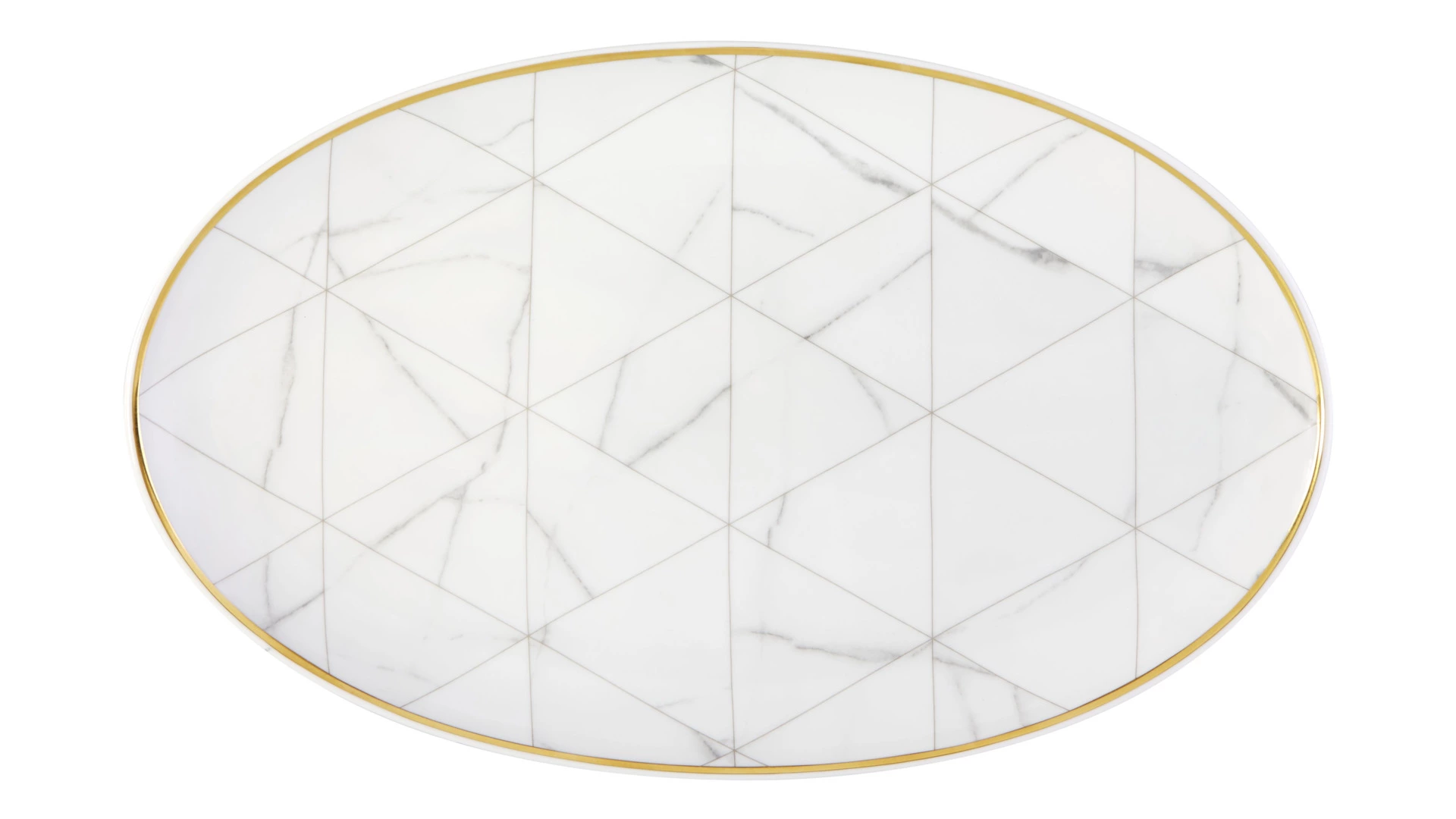 Блюдо овальное Vista Alegre Каррара 33х21 см, фарфор