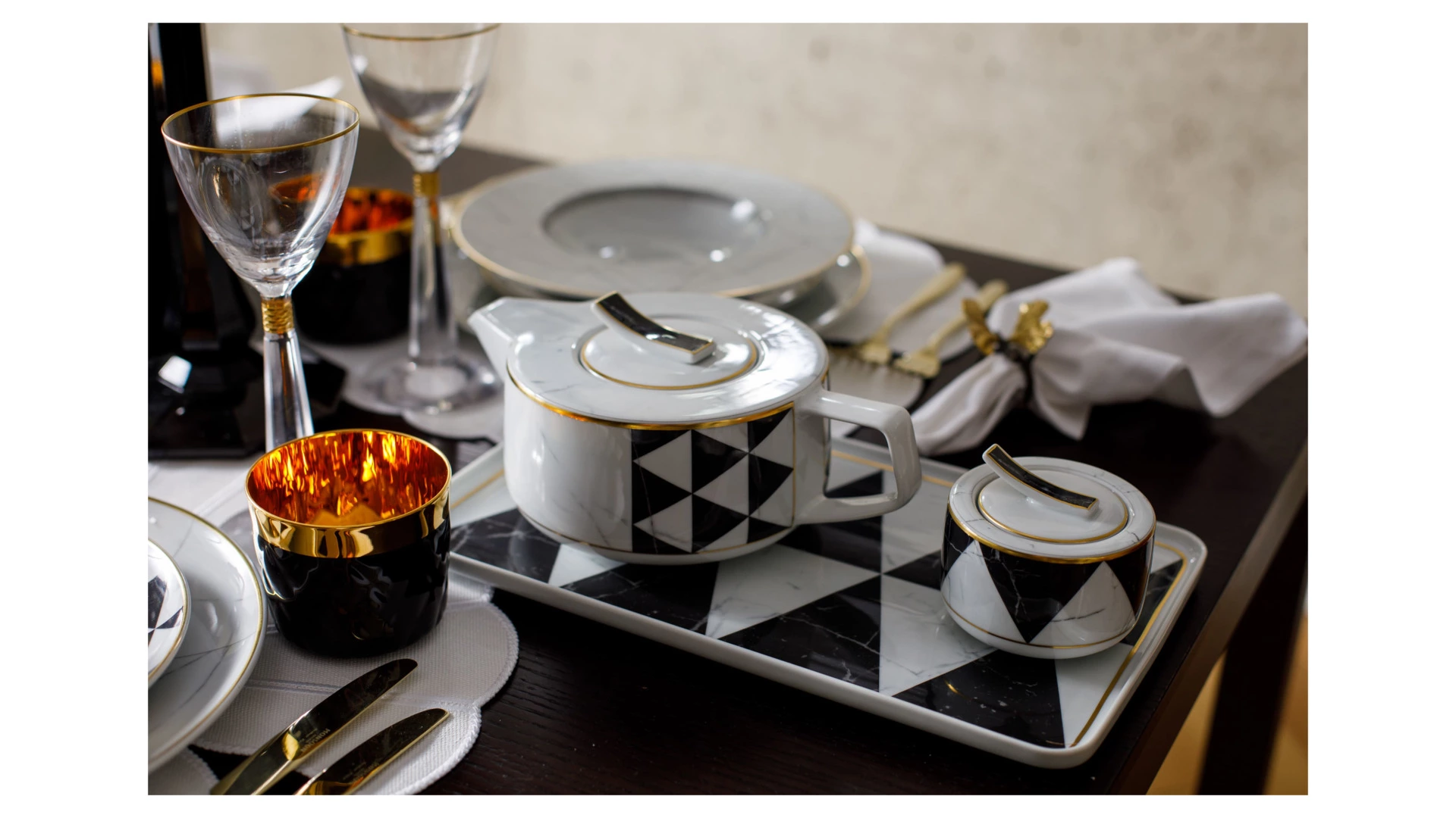 Чайник Vista Alegre Каррара 1,1 л, фарфор