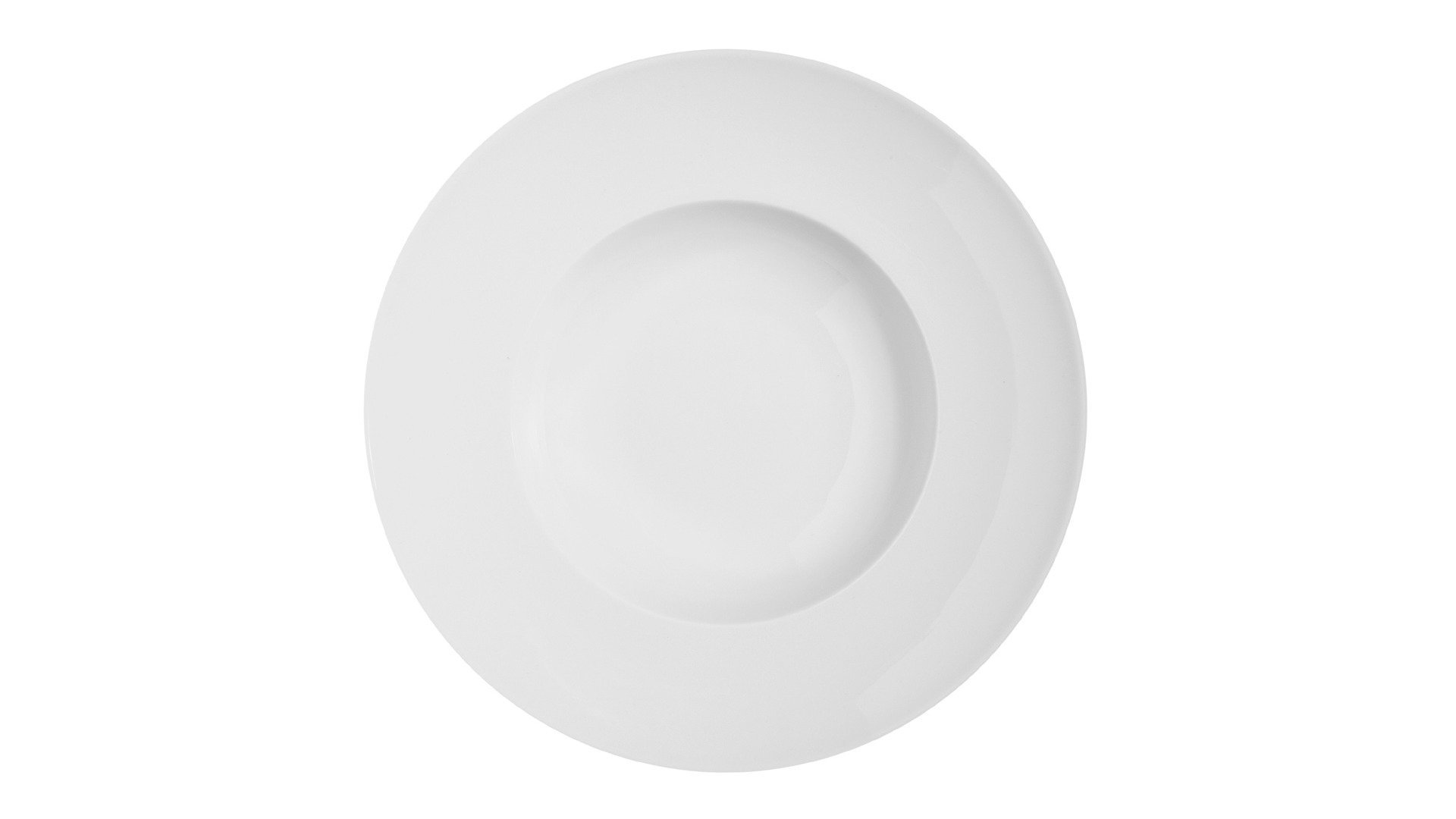 Тарелка суповая Vista Alegre Домо Белый 25 см, фарфор