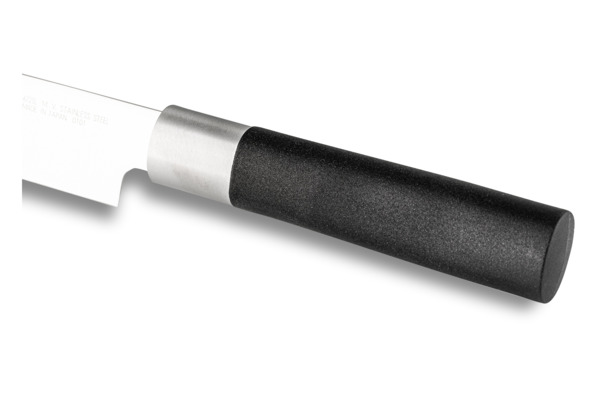 Нож для нарезки KAI Васаби 23 см, сталь, ручка пластик