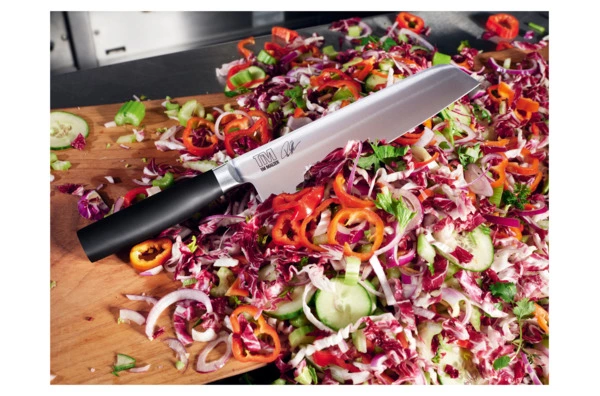 Нож хлебный KAI Камагата 23 см, кованая сталь, ручка пластик