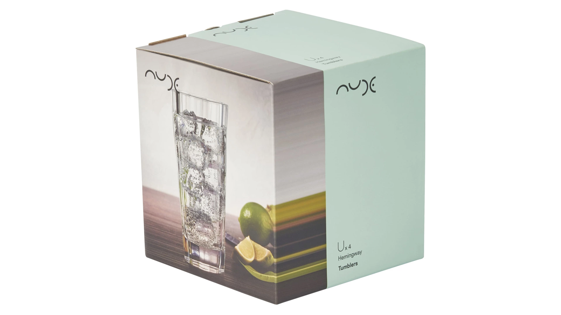 Набор стаканов для воды Nude Glass Хемингуэй 310 мл, 4 шт, хрусталь бессвинцовый