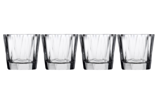 Набор стаканов для виски Nude Glass Хемингуэй 330 мл, 4 шт, хрусталь бессвинцовый