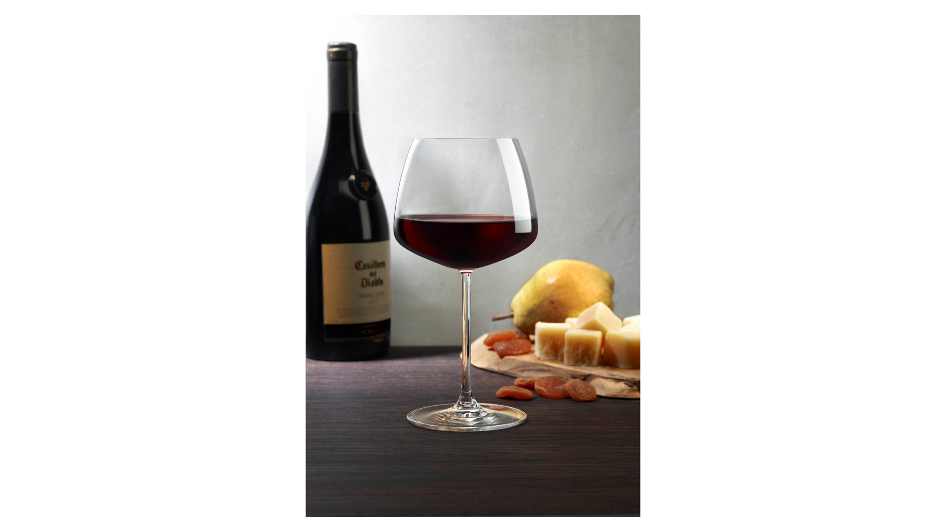 Набор бокалов для красного вина Nude Glass Мираж 570 мл, 2 шт, хрусталь бессвинцовый